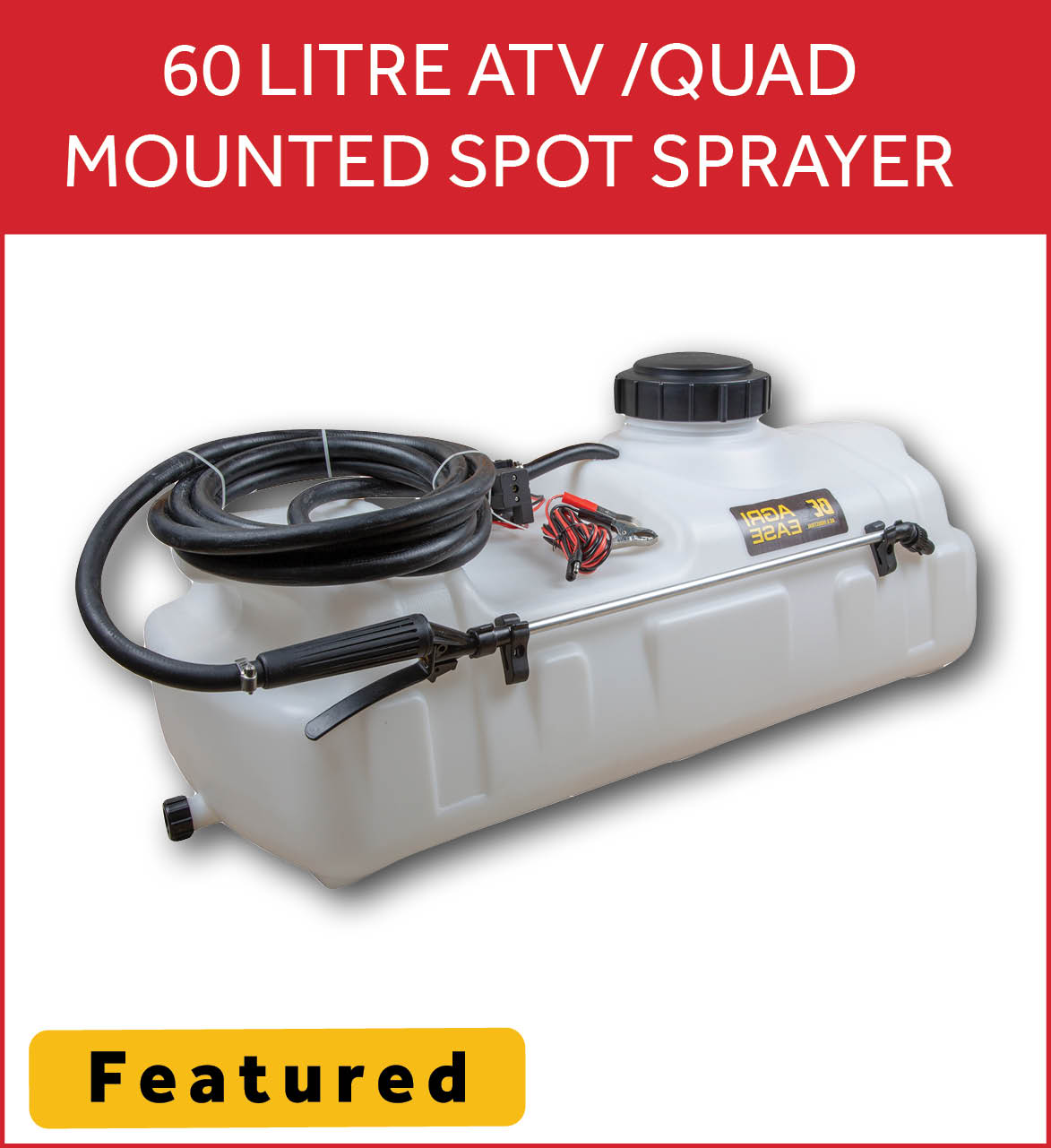 60 Litre ATV/Quad Mounted Spot Sprayer